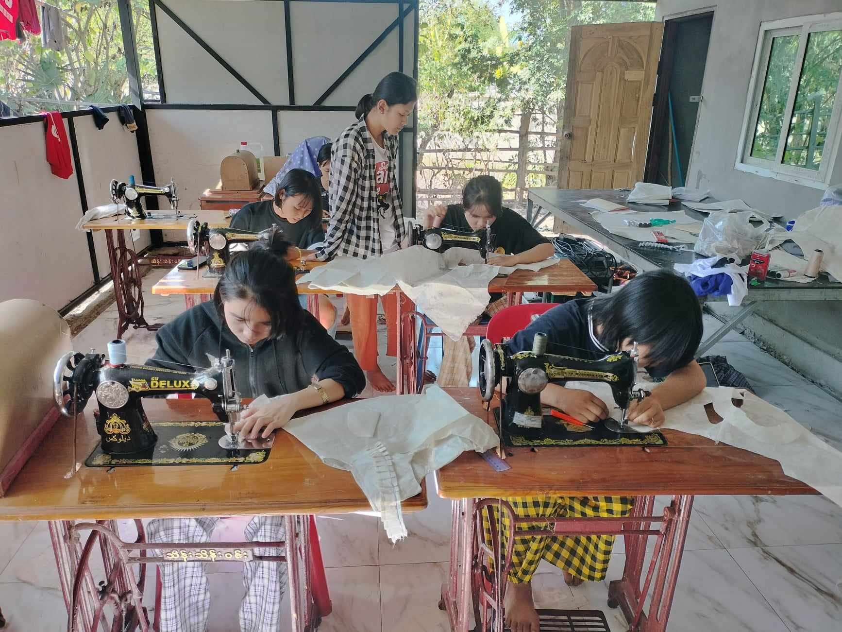 Vocational training activities at YPD Karenland