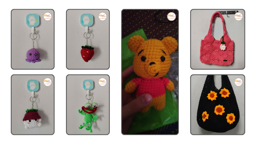 community fundraising through local products and handicrafts (2)