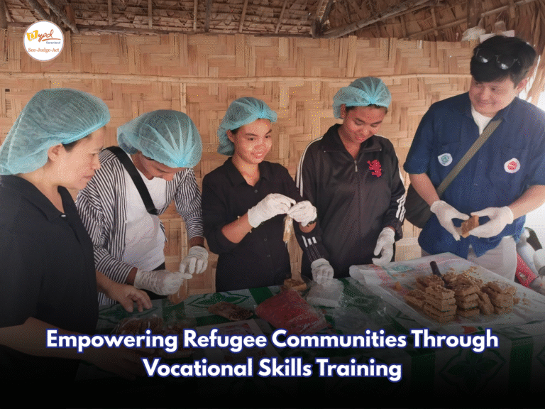 empowering refugee communities through vocational skills training